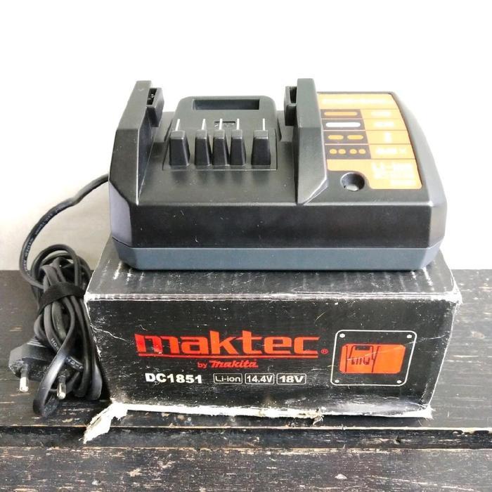 Charger DC1851 Makita Original 195355 Li ion 14.4V 18V untuk MT071E