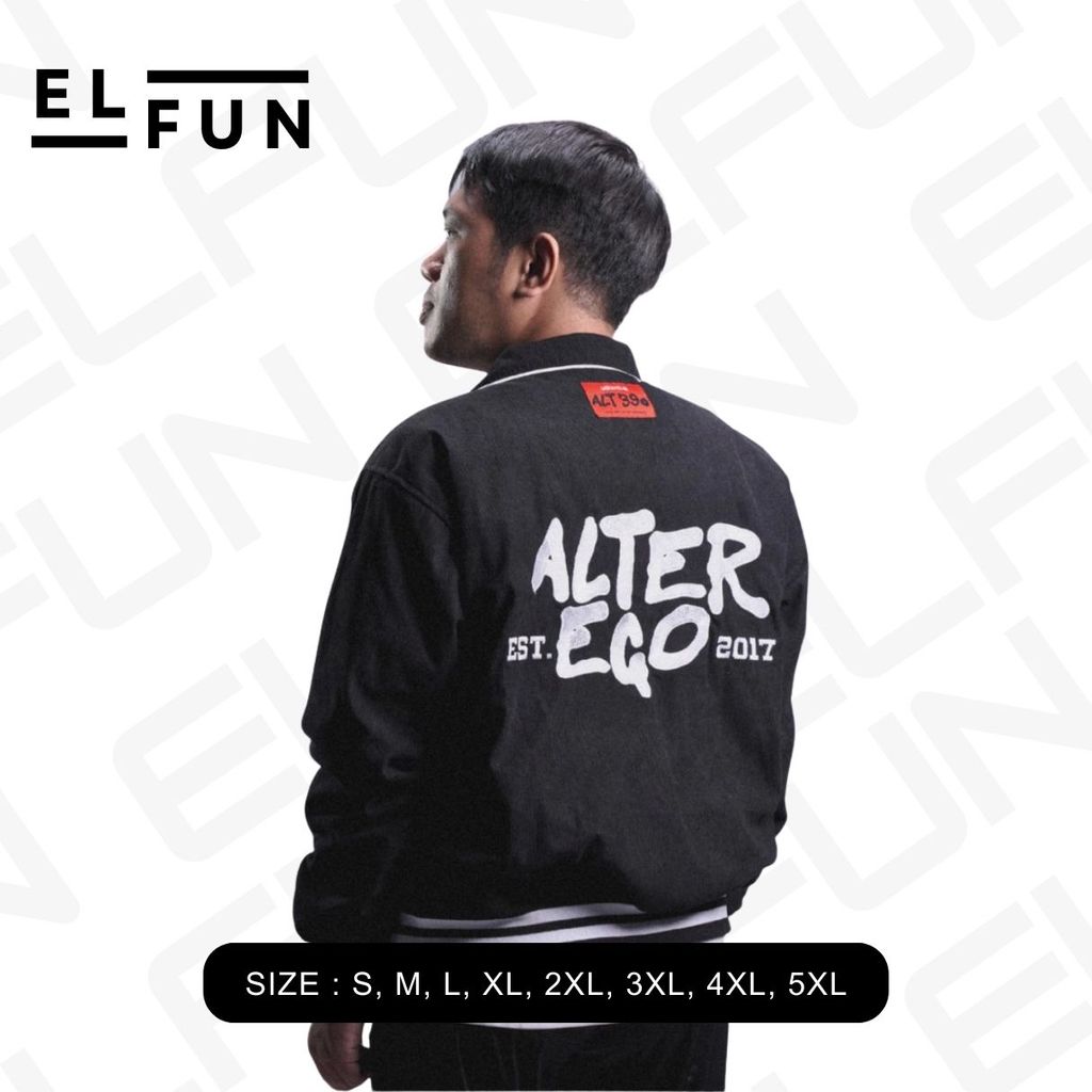 varsity jaket alter ego ALT390 BASELINE CLUB JACKET  M7 2026 onic alter ego evos btr dewa united nav