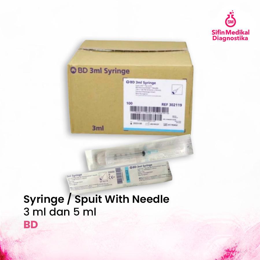 Syringe / Spuit With Needle BD