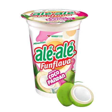 Ale-ale Minuman Coco Pandan 180 ml