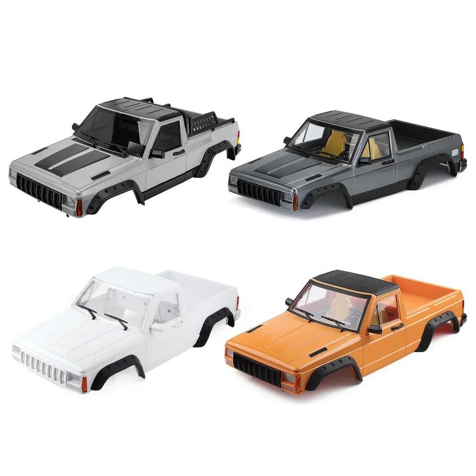 Hard Plastic 313mm Wheelbase Pickup Cherokee Body Shell Kit for 1/10 RC Rock Crawler Axial SCX10 & S