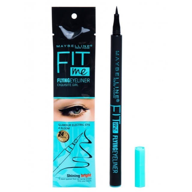 MAYBELLINE FIT ME FLAYING Eyeliner Waterproof - Segel Plastik TINGKLOV