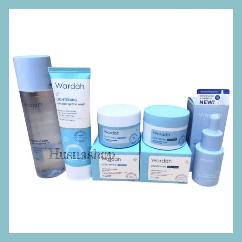 Paket Wardah Lightening Series 1 Satu Paket Murah Lengkap Sepaket / Paket Hemat Original