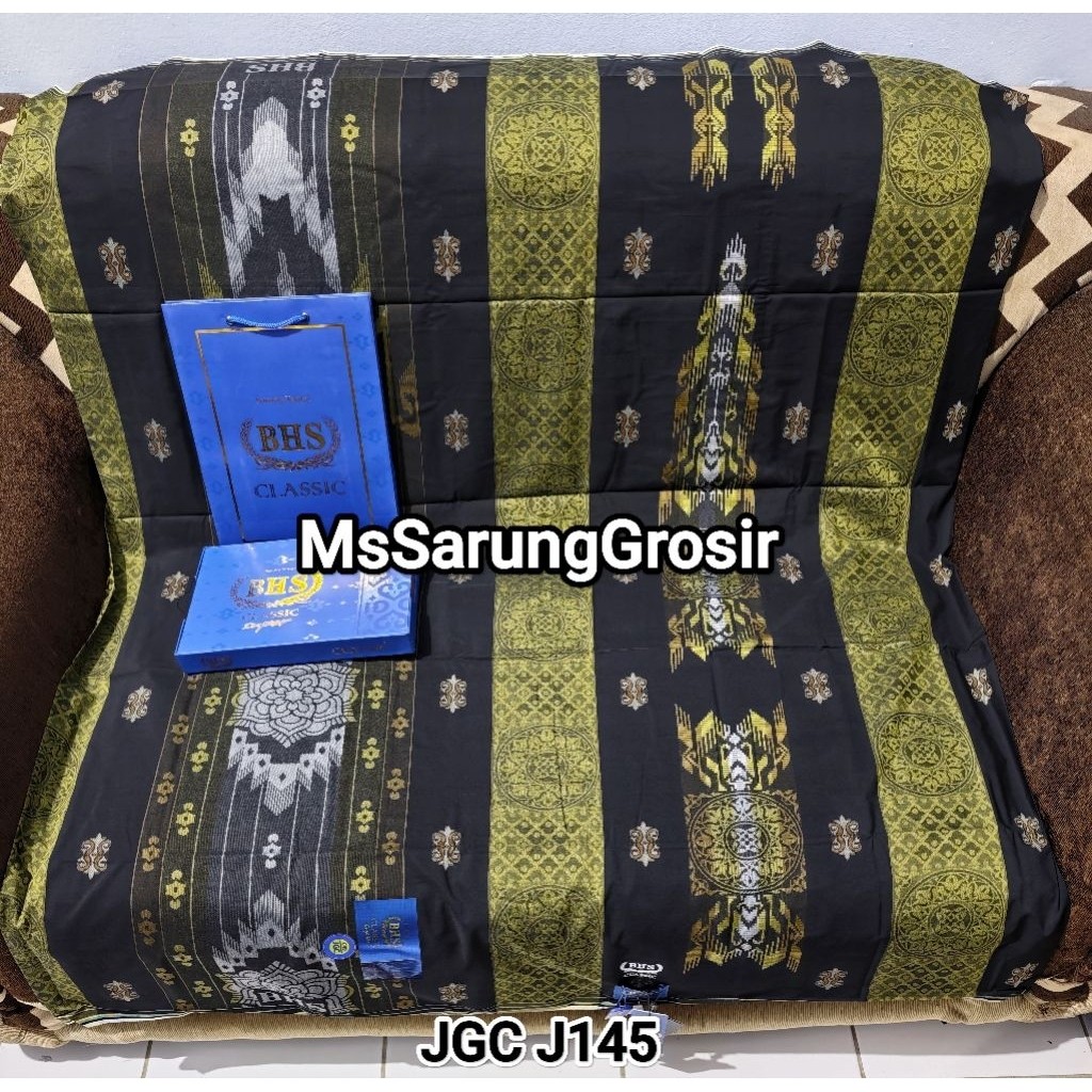SARUNG BHS CLASSIC SKT DAM, SKT BRL & SKT RTM GOLD & SILVER ORIGINAL