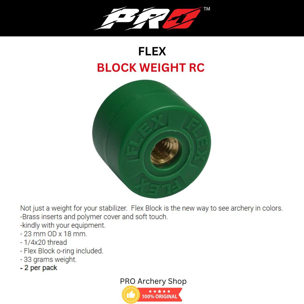BLOCK WEIGHT DAMPER FLEX | PEMBERAT PEREDAM GETARAN STABILIZER PANAHAN | SEPASANG (2 PCS) Outdoor | 