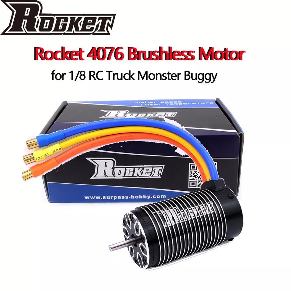 BRUSHLESS MOTOR 4076 SURPASS HOBBY ROCKET RC CAR 1/8 1/10 1/7 MONSTER