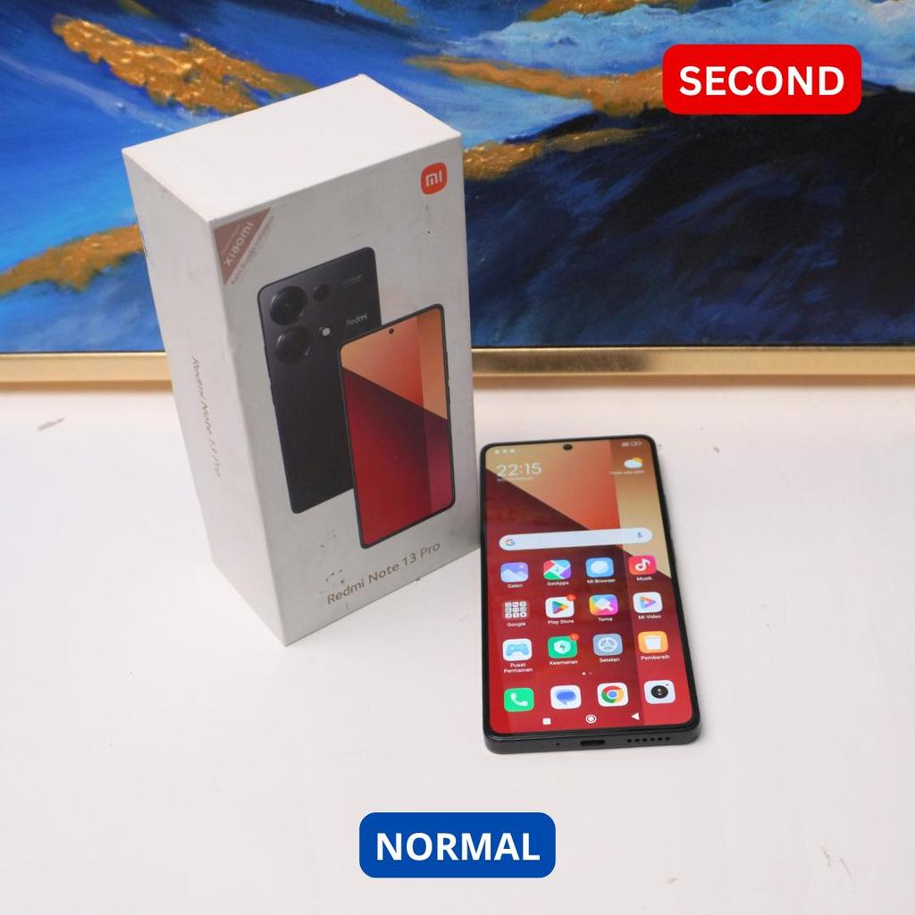 XIAOMI REDMI NOTE 13 PRO 12/512 GB (5G) HP SECOND ORIGINAL SINAR MUTIARA CELL