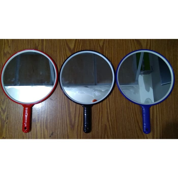 Cermin Kaca Bulat Gantung Barber