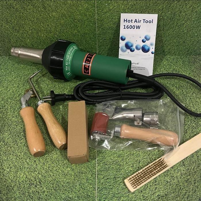 Hot Air Torch Plastic Welding Gun Welder 220V 1600W