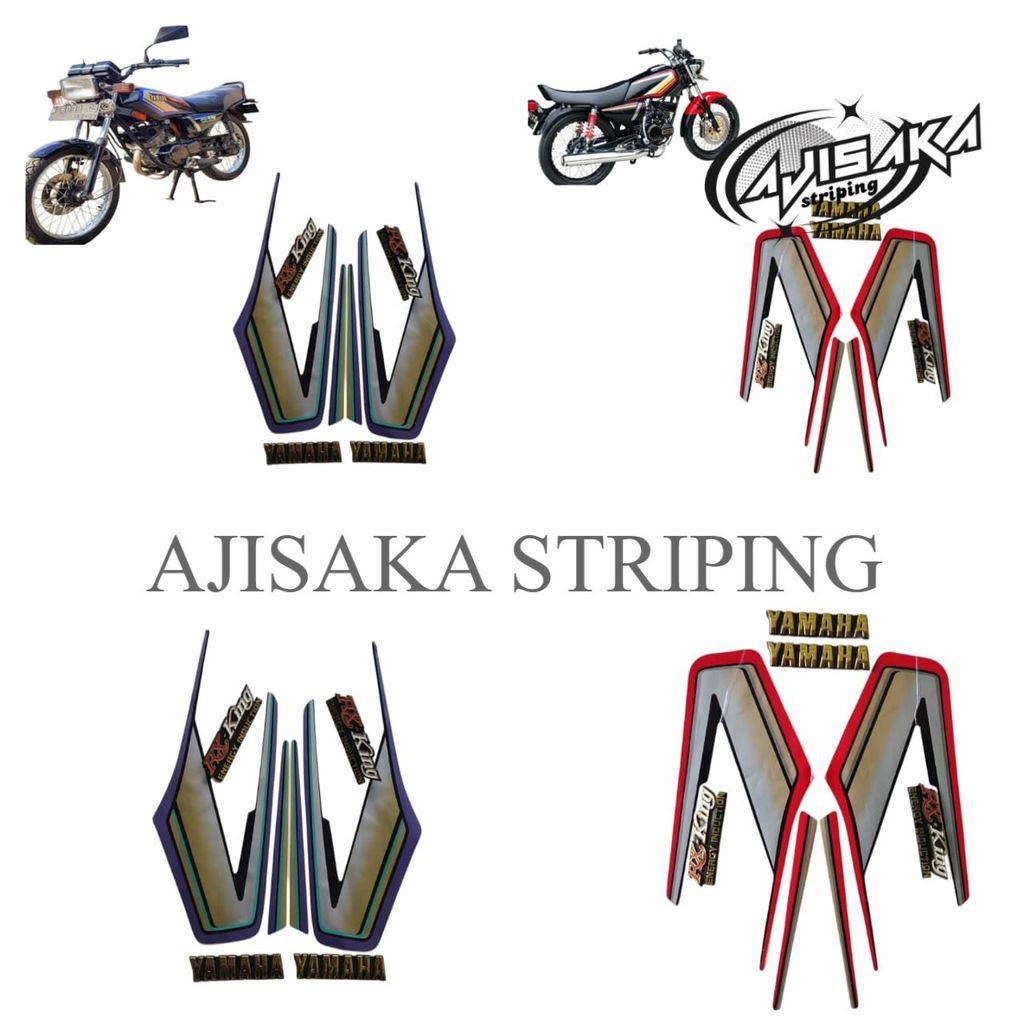 STIKER STRIPING RX KING TAHUN 1993 asli premium
