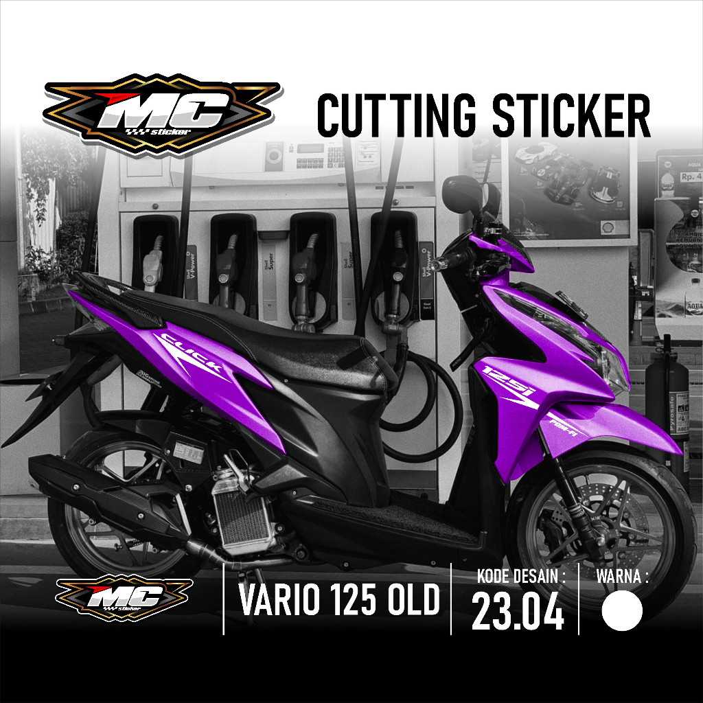 Striping Vario 125 Fi Old Striping Variasi Vario 125 Old Click 125 Simple Striping Variasi Cutting S