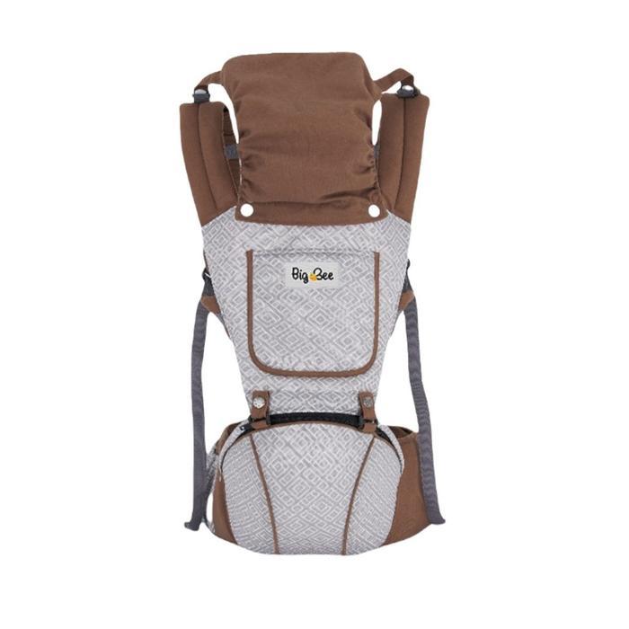Big Bee Gendongan Hipseat Saku Karakter Classic Cokelat
