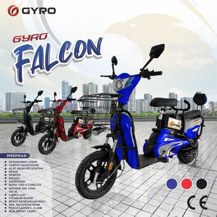 Sepeda Listrik GYRO Falcon - GARANSI RESMI