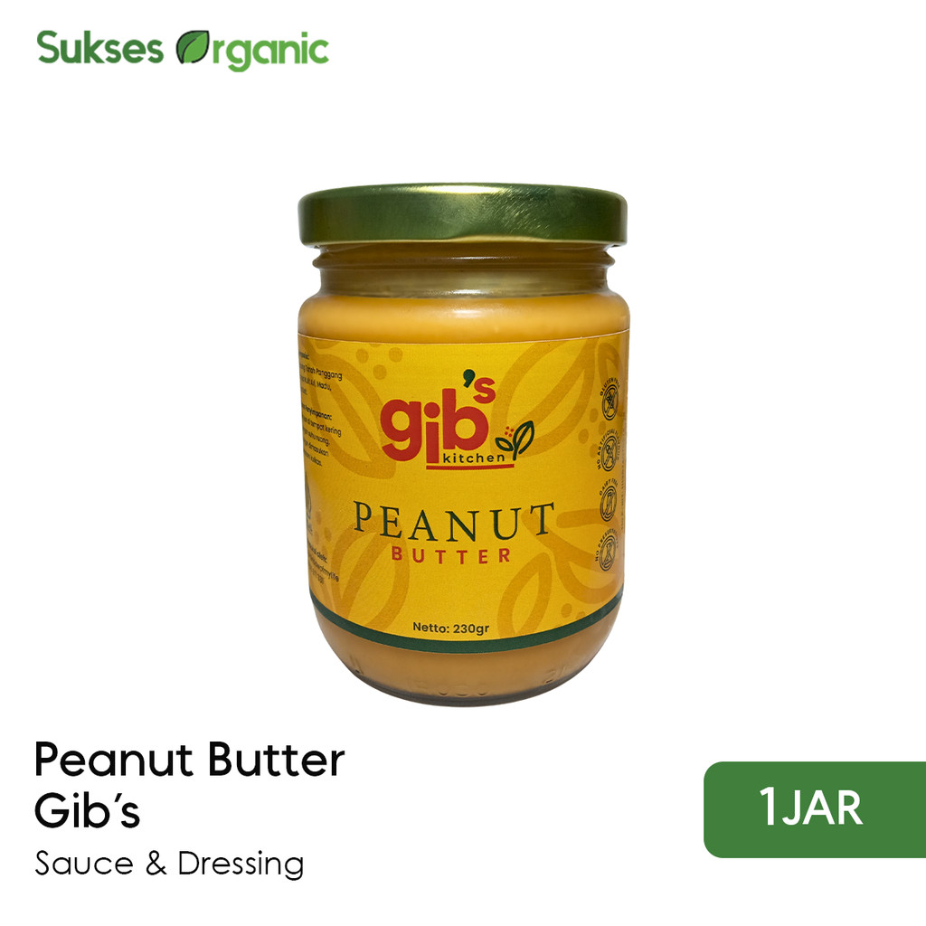 Sauce & Dressing JAR PEANUT BUTTER Gib's