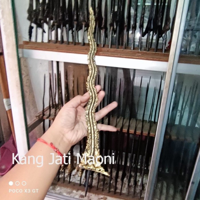 keris sabuk inten nogo temanten bkn kebo megantoro jalak Asli Paling Mewah GF544