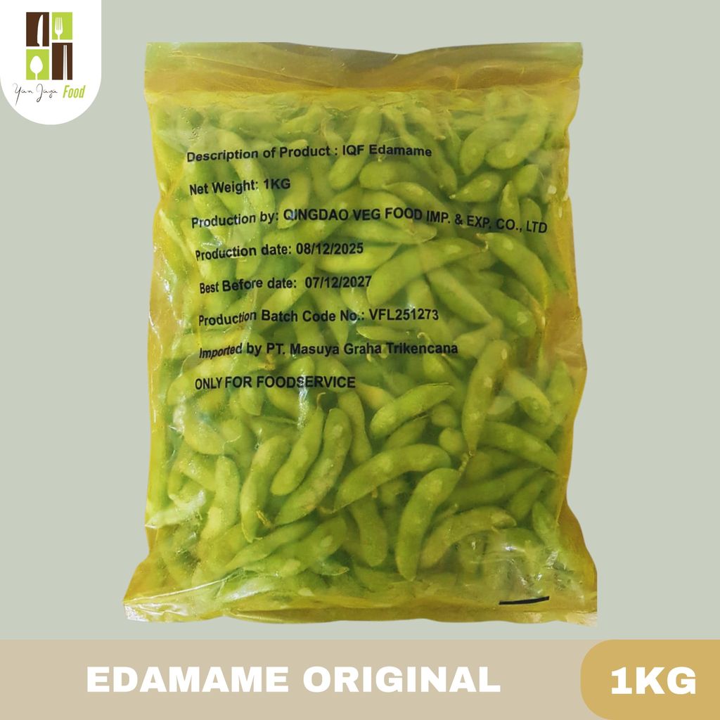 Edamame Original 1 KG / Edamame Frozen / Kacang Edamame / Edamame Beku / Kacang Kedelai