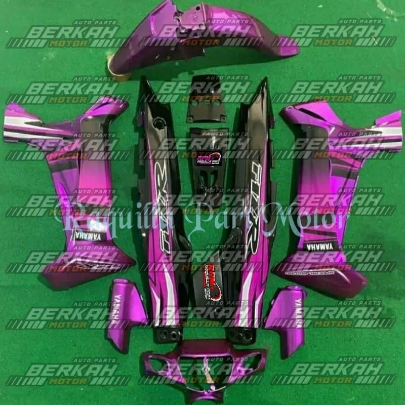 Cover Body Fizr F1zr Ungu Magenta Full Set Halus Cover Bodi Yamaha Fiz r F1z r F1 Zr Fullset Halus U