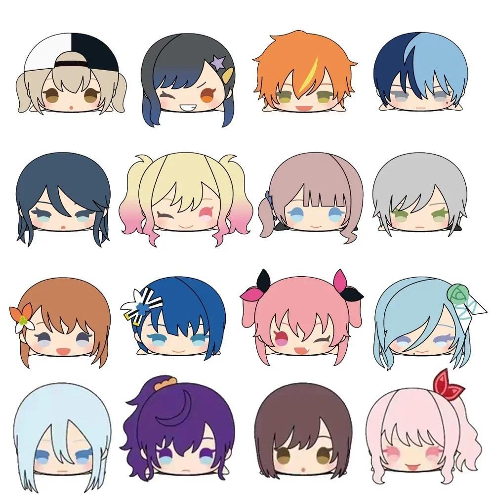 Stuffed Geunine 8cm Mochi Mascot Plush Pent Toy Anime PROJECT SEKAI Wonderlands X Showtime Nightcord