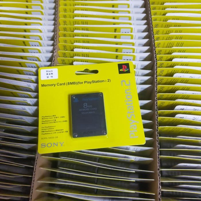 MEMORY CARD PS2 8MB 16MB 32MB 64MB MC PS2 - 8MB