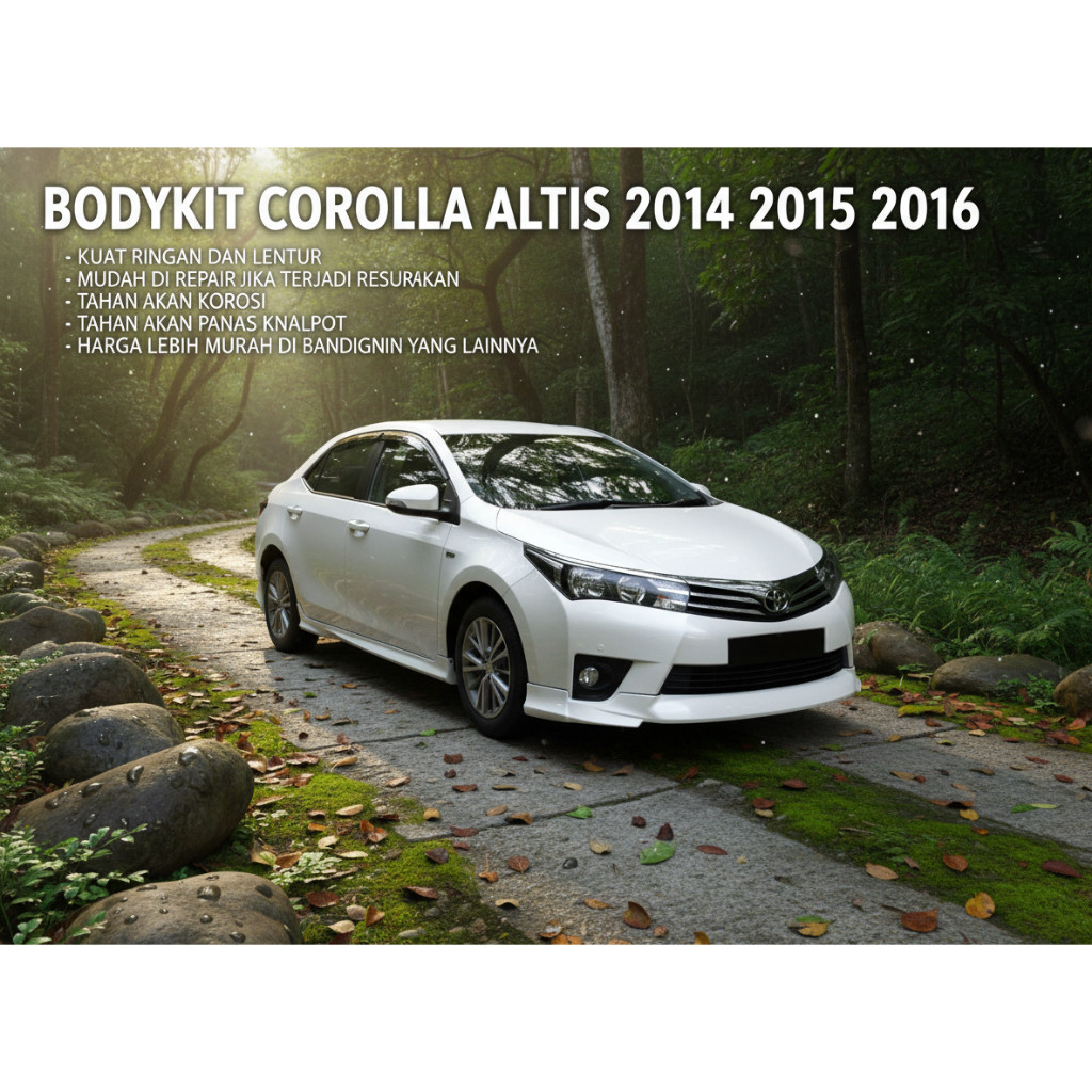 bodikit BODYKIT COROLLA ALTIS 2014 2015 2016 BODY KIT ALTIS