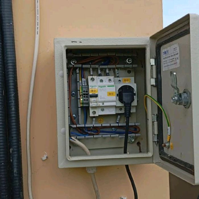 Panel Listrik 1phass Komplit Arrester
