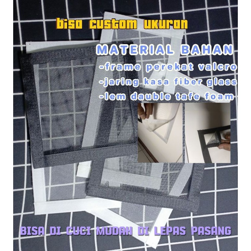 kasa nyamuk kawat nyamuk jaring nyamuk penutup ventilasi udara rumah