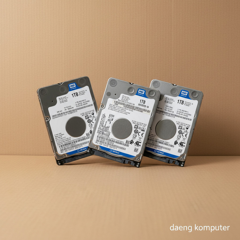 Hardisk Laptop 1TB, HDD Laptop 1TB, WD Blue 1TB, Hardisk WD Blue Slim, HDD 2.5 Inch 1TB, Hardisk Int