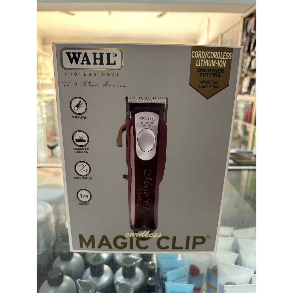 (PT. Luxasia) Clipper Wahl Alat Cukur Magic Clip Cordless Recharge 5 star (TANPA KABEL) (Original)