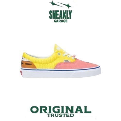 Sepatu Vans Era x Spongebob Best Buds Best Friends Pink Yellow  Sneakers Unisex