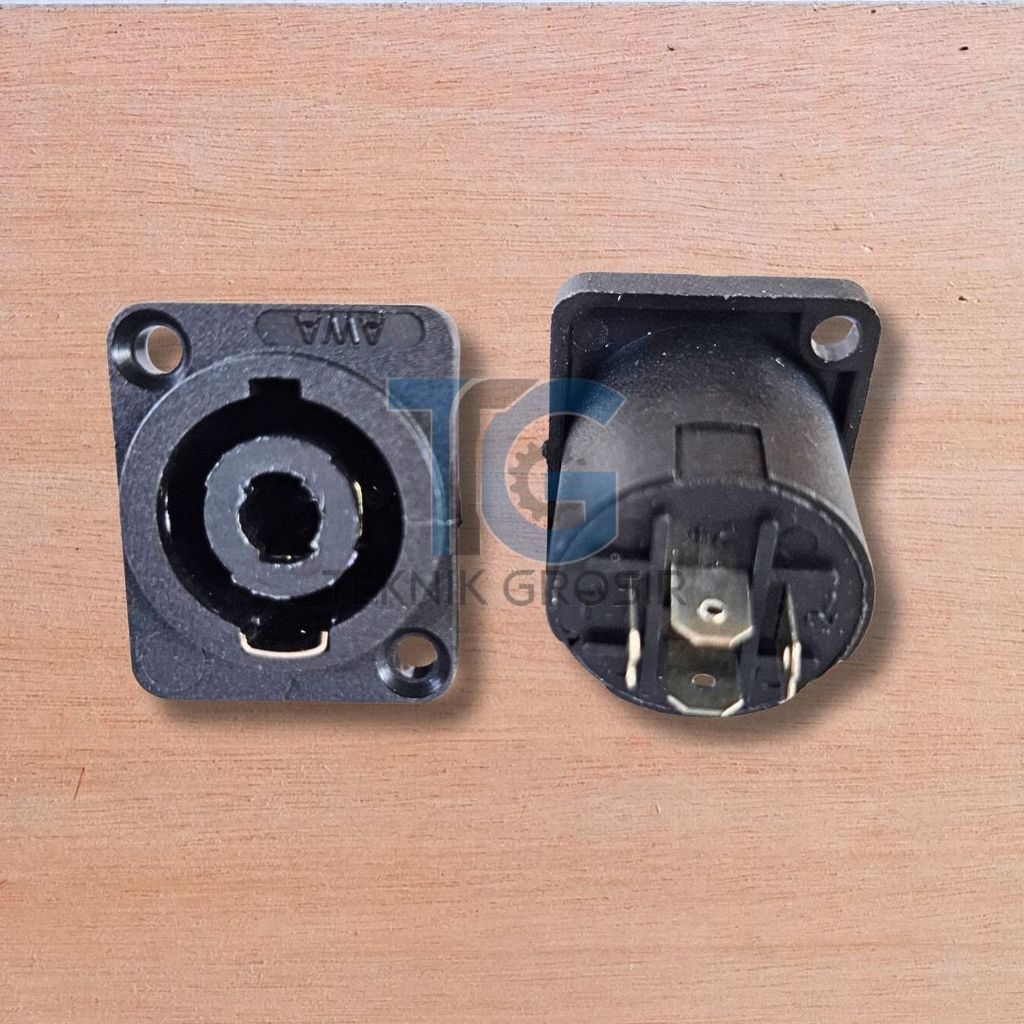Konektor Speakon Segi 4 Pin Untuk Box Speaker