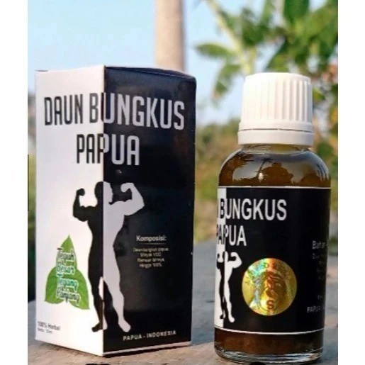(11) Daun Bungkus Tiga Jari Oil Asli Papua Daun Bungkus Papua Asli 100%Ampuh ASLI ORIGINAL