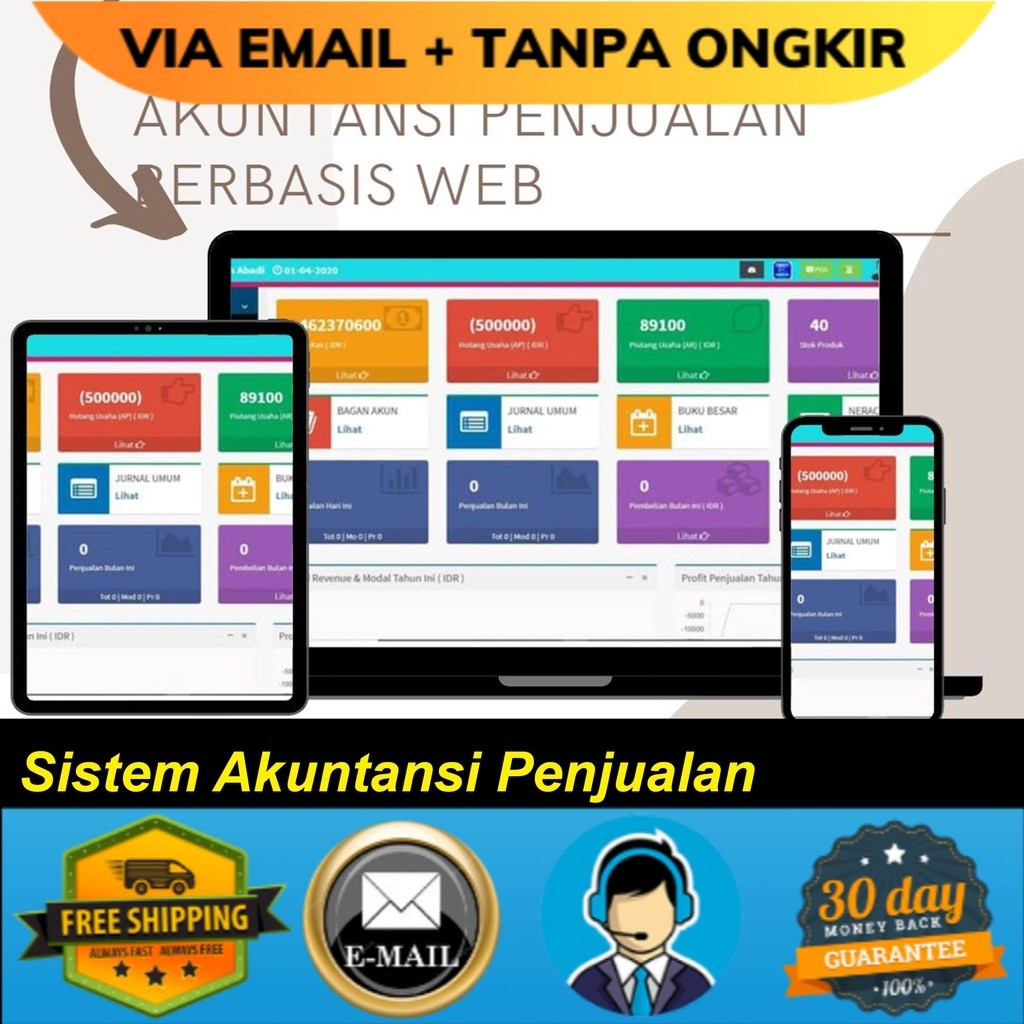 Aplikasi Sistem Akuntansi Penjualan Berbasis WEB