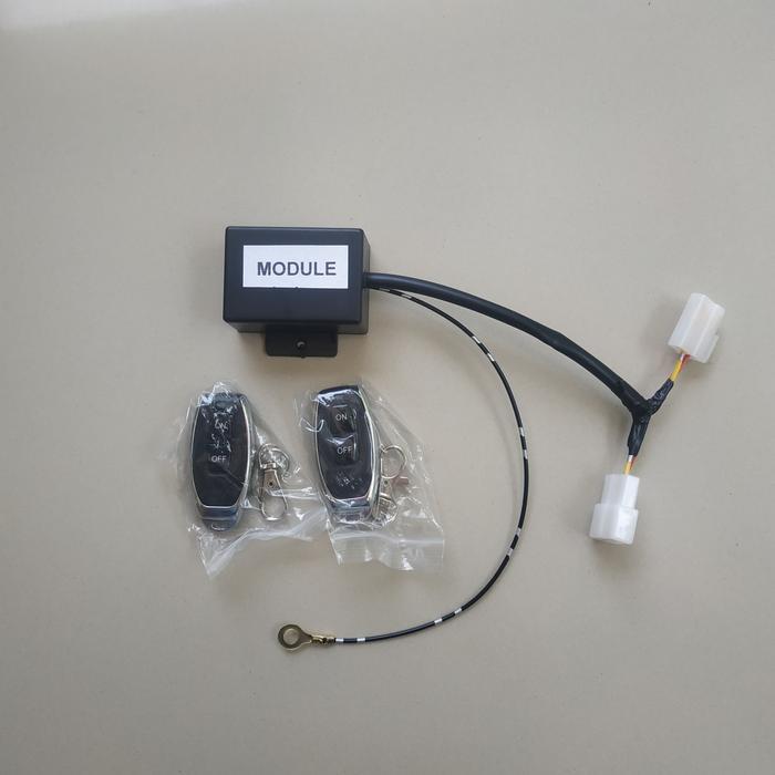 REMOT KUNCI MOTOR OTOMATIS ANTI MALING DAN BEGAL SUZUKI PNP - Tanpa alarm, Remot 2