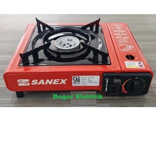 Kompor gas portable sanex 2in1 SN-883 / kompor portable sanex 2 in 1 Kompor portable sanex