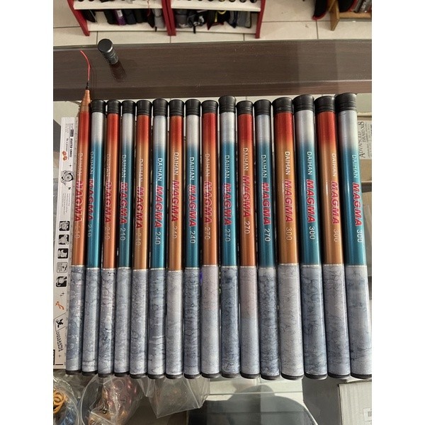 TERLARIS JORAN TEGEK RUAS PENDEK KAKU 30CM DAIHAN MAGMA LENGKAP UKURAN