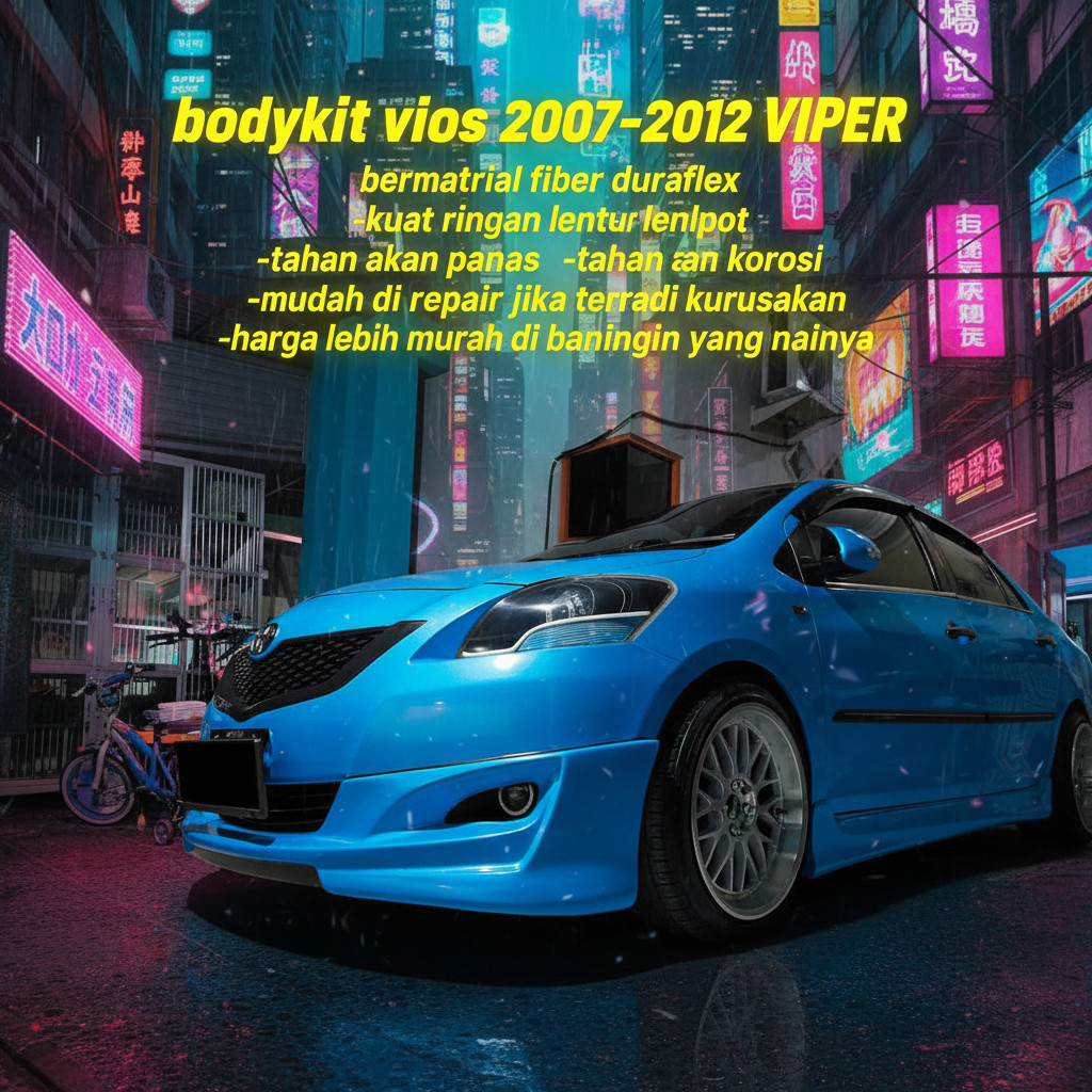 Arjuna bodykit bodykit toyota vios 2007 2008 2009 2010 2011 2012