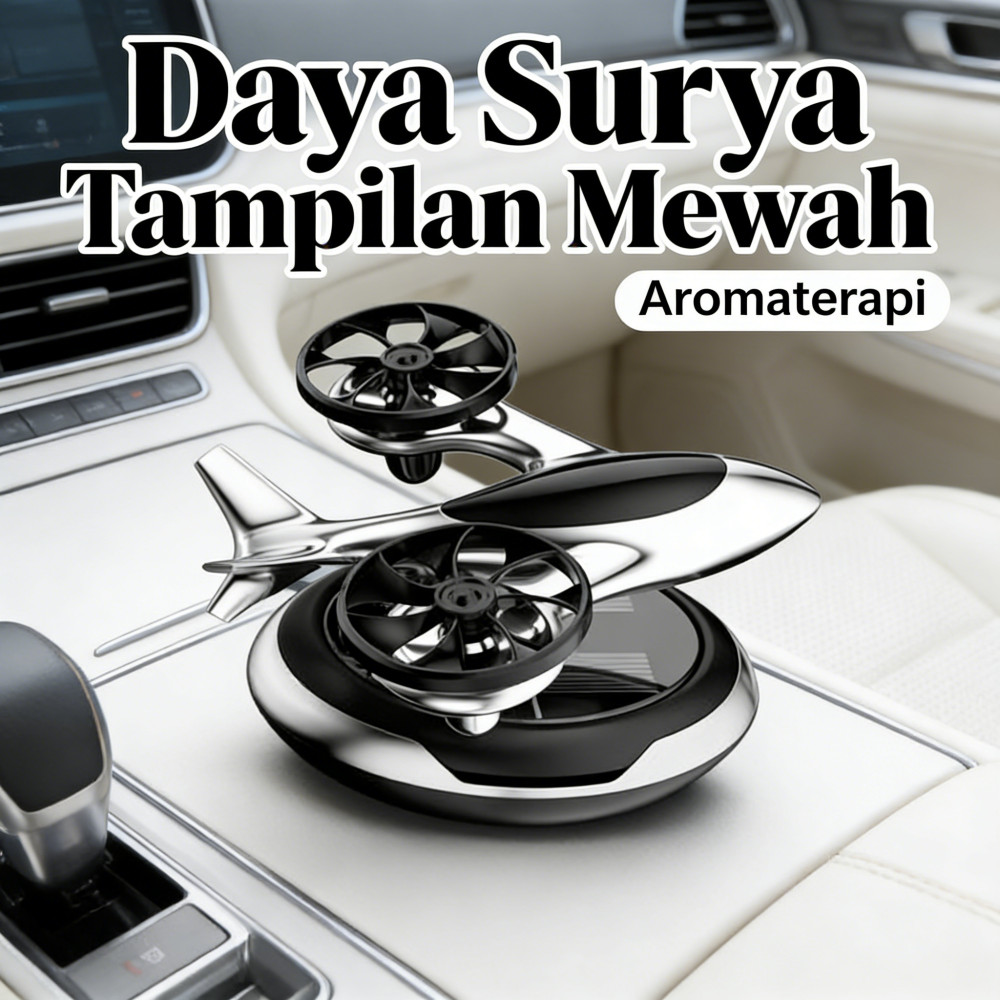 Diffuser Hiasan Mobil Mewah Dashboard Parfum Mobil / Mobil Parfum Aromaterapi Helikopter Surya / Mob