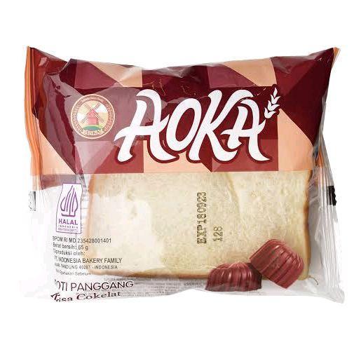 AOKA ROTI Sandwich ECER dan DUS rasa Coklat, Blueberry, Keju, Pandan, Stoberi, Vanila tersedia di Ba