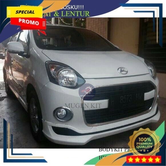 AKSESORIS BEMPER MOBIL BODYKIT DAIHATSU AYLA ELEGANT