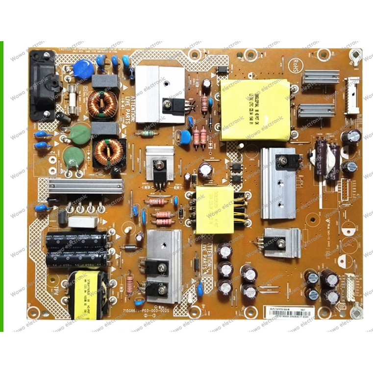 715G6679P02001002M LCD TV 50E3100 50PFF566 power board 715G6679P01P02P03005002M