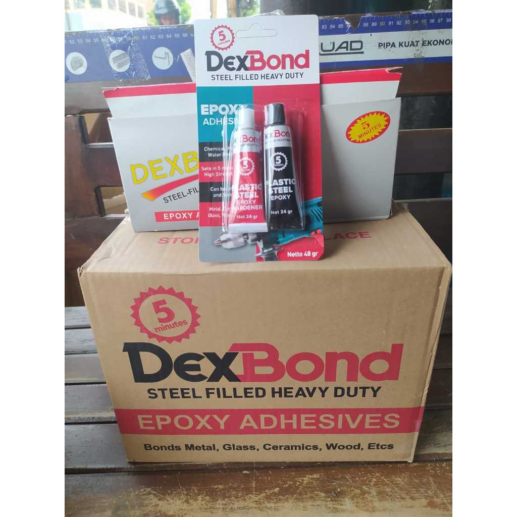 Lem Besi Dexbond Lem Epoxy DEXBOND 5 Menit 48gr DEXBOND (48PCS)/Lem besi DEXBOND 48GR