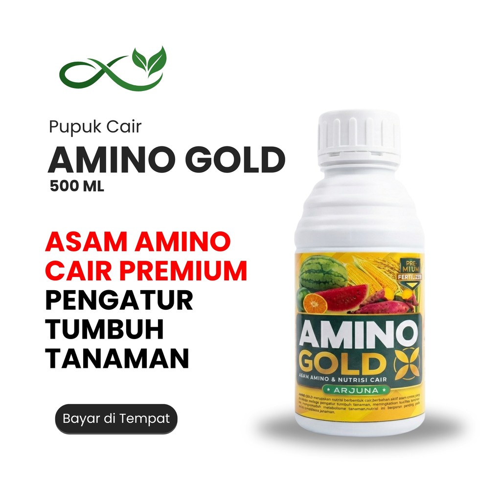 AMINO GOLD 500ml – Asam Amino Cair Premium Pengatur Tumbuh Tanaman