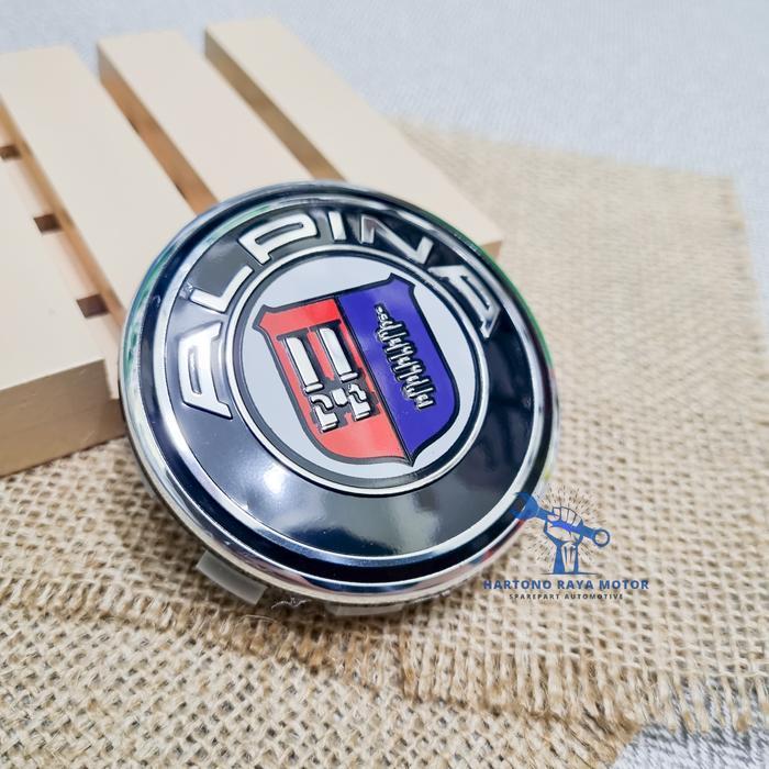 TOPDop Roda Velg Emblem Alpina BMW Dop Roda Wheel Center Cap BMW TOP