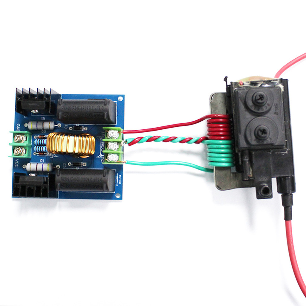 ZVS Tesla Coil Generator DC 12V 30V 20A 1000W High Voltage Drive Board Power Boost Induction Heating