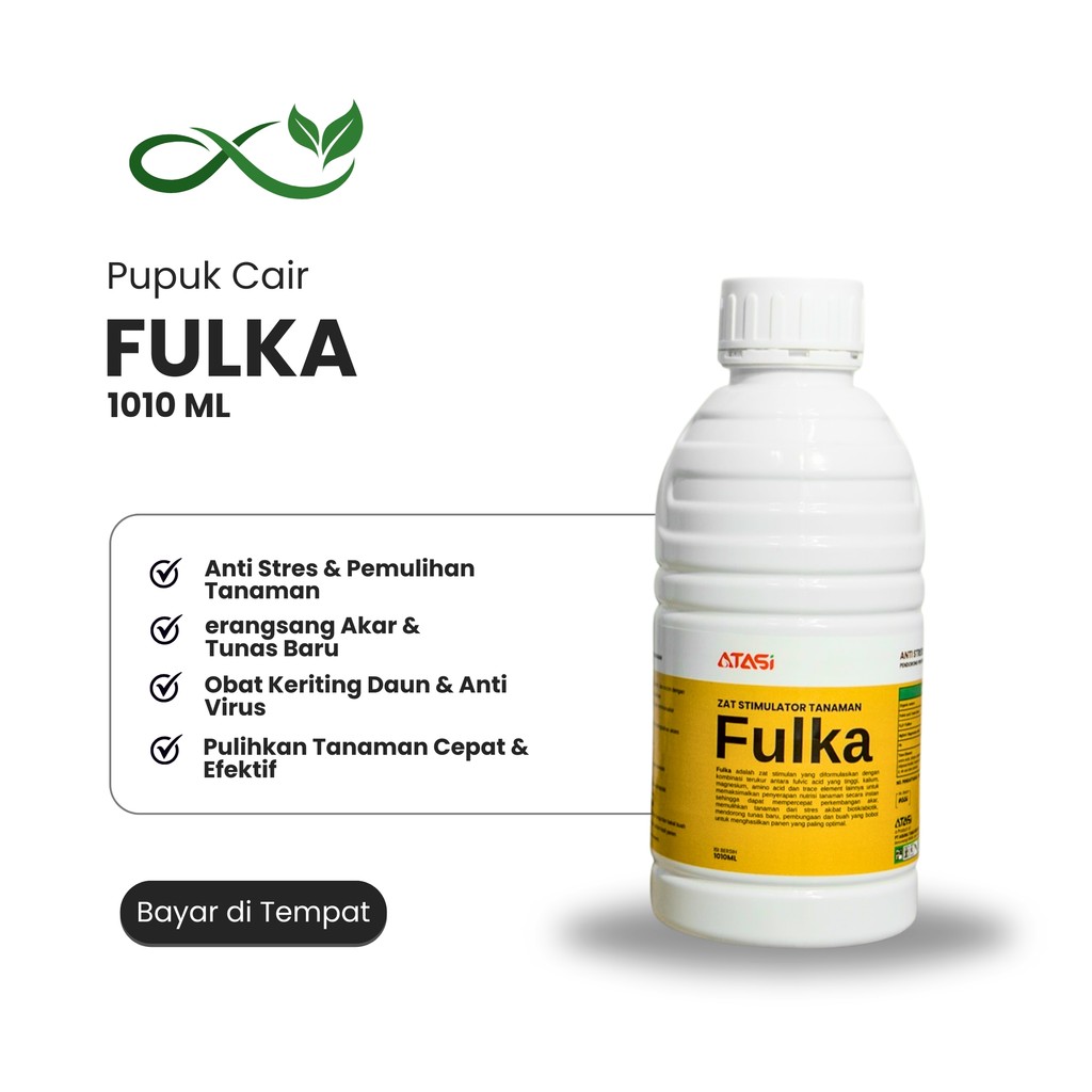 FULKA Nutrisi Tanaman Premium – Obat Keriting Daun & Anti Virus