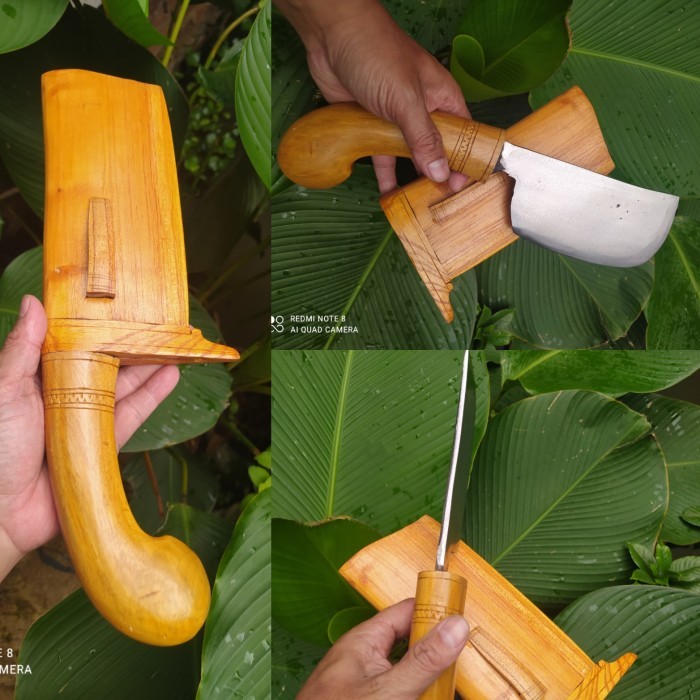 20M Golok Cincang Petok Cepot Baja Per Alat Kupas Kelapa