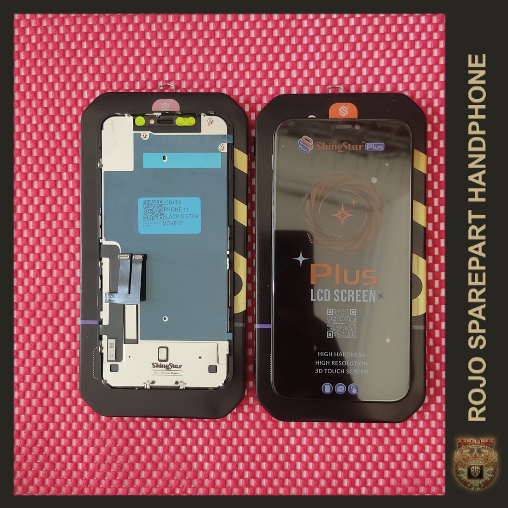 LCD+TS IPHONE 11/ IP 11 BLACK (MOVE IC) - SHINESTAR (SS)