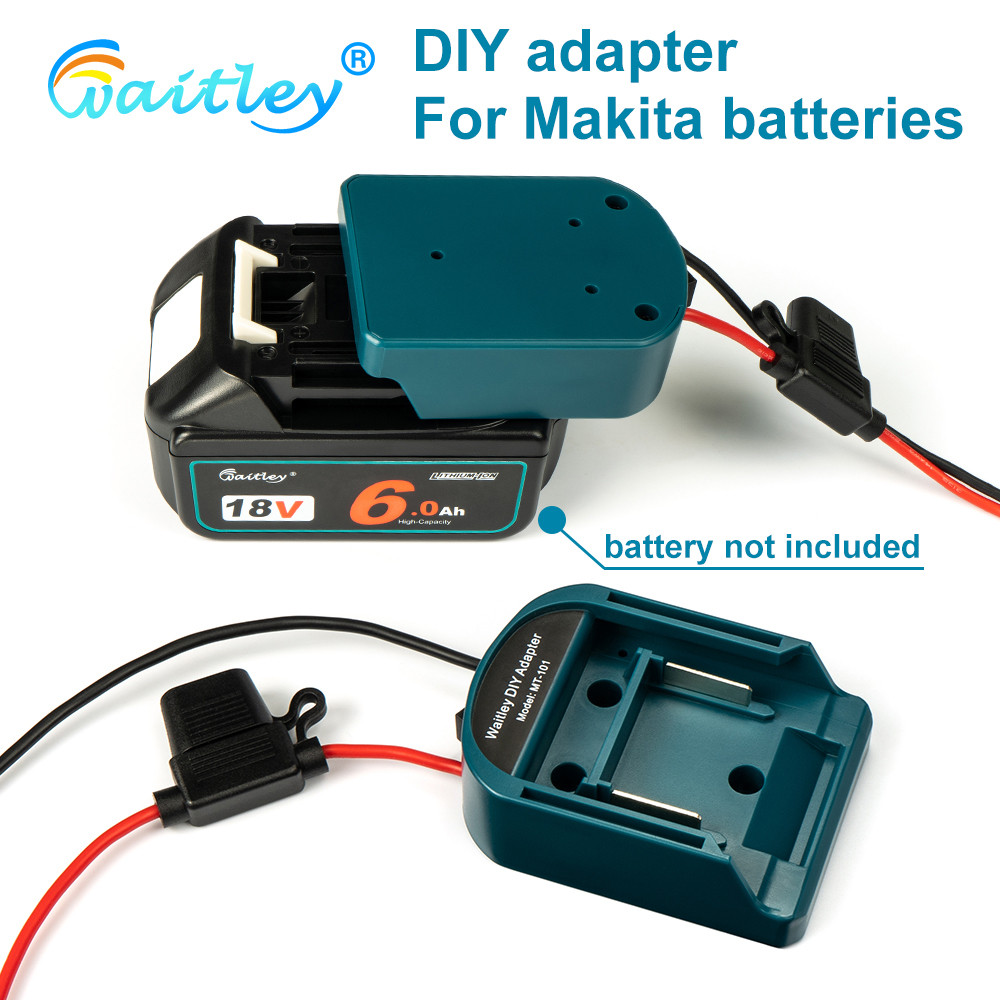 External Battery Adapter Converter for MT Makita 14V/18V  Battery DIY Power Tool box mod Plug access