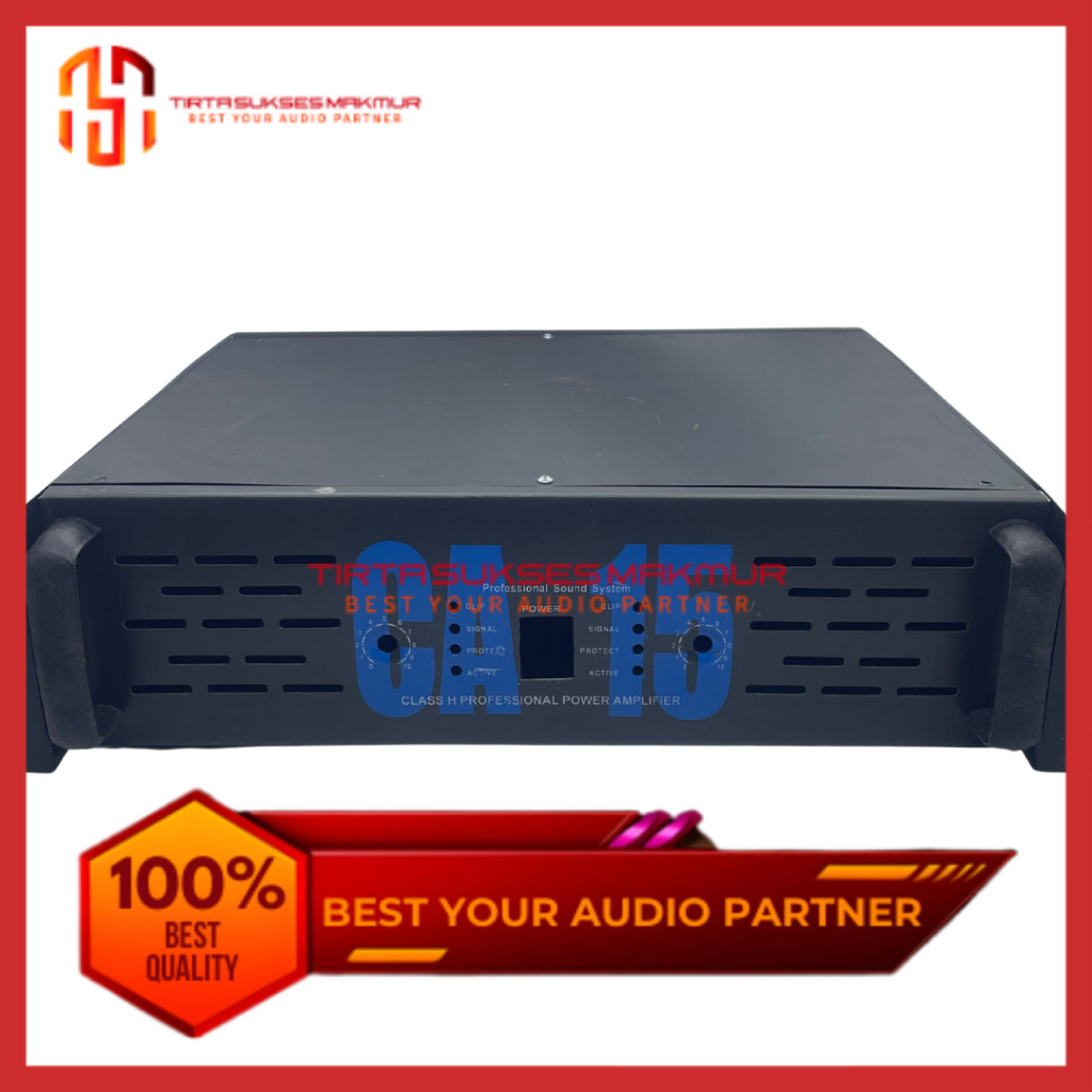 BOX POWER AMPLIFIER CA15/ BOX POWER 2 CHANNEL CA 15