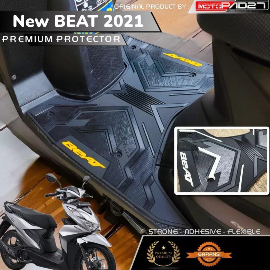 Karpet Beat 2020-2023 Alas pijakan kaki Beat Street 2020-2023 Rubber Motif - Abu abu